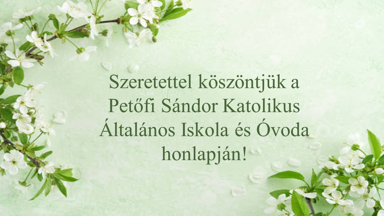 Petőfi Sándor Katolikus Általános Iskola